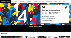 Desktop Screenshot of monterreyfilmfestival.com